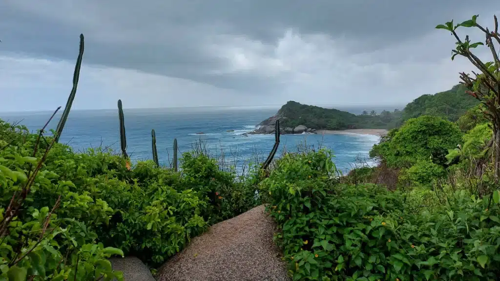 Tayrona National Park facing the Caribbean Sea-Santa Marta culture and nature
