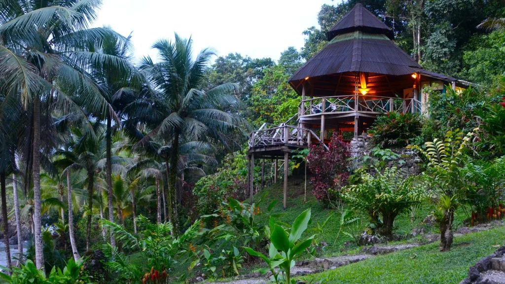 Eco-friendly accommodation surrounded by jungle in Bahía Solano-Colombia regions